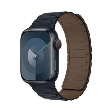 Imagem de Pulseira Magnética De Silicone De 46mm 42mm 40mm 41mm 45mm 44mm 49mm P