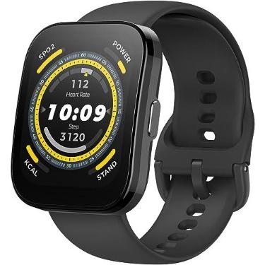 Imagem de Amazfit Bip 5 Smart Watch 46mm, GPS, Alexa Built-in, Bluetooth Calling, 10-Day Battery (Black)