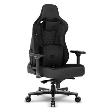 Imagem de Cadeira de Escritório e Gamer DT3 Rhino, ergonomica e confortável revestimento DT3 Everpro™, Espuma injetada, estrutura reforçada em aço tubular, braços 4D+, Certificada NR-17. (Black)