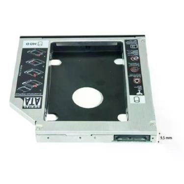 Imagem de Case Adaptador Universal 9.5mm Segundo Hd Ssd Sata No Notebook - Caddy