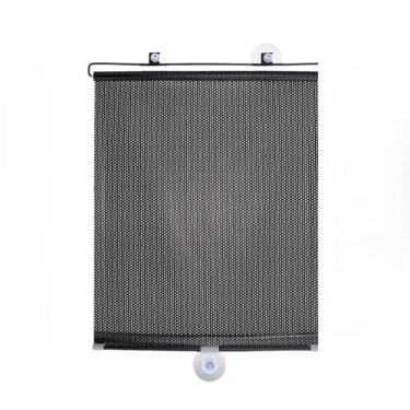 Imagem de 68x125cm Blackout Cortina Sem Furar Persiana Com Ventosas Para Proteção e Quarto Contra O Sol Sala Estar Anti-Uv(Preto Cortinas+3 ventosas)