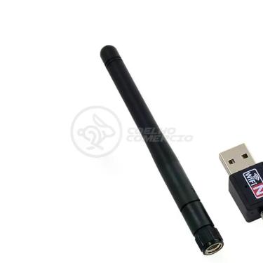 Imagem de Antena Usb 2.0 Receptor De Wifi Wireless Internet Sem Fio 1200Mbps 802.Inn Pc Notebook 53