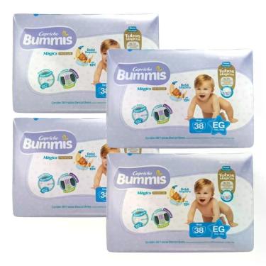 Imagem de Kit 4 Fralda Bummis Mega Todos os tamanhos, Extra grande (XG)