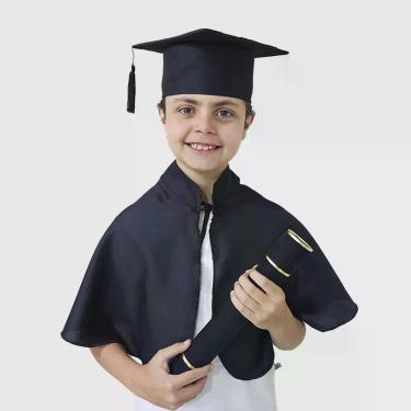 Imagem de Meia beca meia beca capa capelo e canudo para formatura - Locabeca, Pr