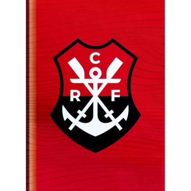 Imagem de Caderno Brochura Capa Dura Oficial Flamengo - - KIT