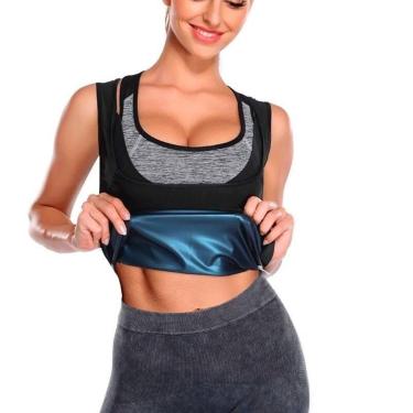 Imagem de Camiseta Camisa Neoprene Cinta Efeito Sauna - Envio Imediato - Sweat S