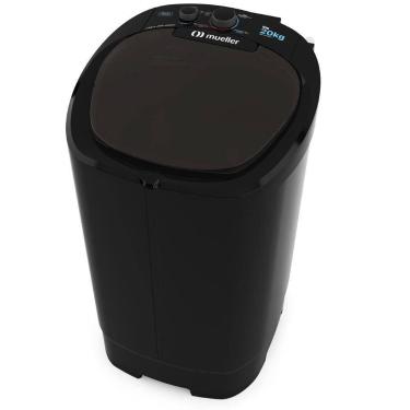 Imagem de Tanquinho/Máquina de lavar roupa Semiautomática Mueller Big 20kg Preta