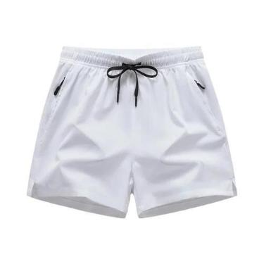 Imagem de Shorts Esportivos Masculinos Leves De Secagem Rápida Em Seda Gelada 3/
