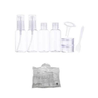 Imagem de Kit de frascos para viagem 8 peças - MINISO