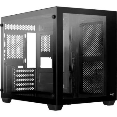 Imagem de Gabinete Gamer Aerocool Dryft Preto Lateral Vidro