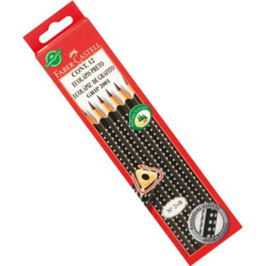 Imagem de Ecolapis GRIP 2001 Preto - FABER-CASTELL