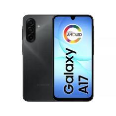 Smartphone Samsung Galaxy A17 Com Ia, 128GB, 4GB RAM, Câm De 50mp, Tela De 6.7, Nfc, Ip54 Preto Smartphone Samsung Galaxy A17 Com Ia, 128GB, 4GB RAM, Câm De 50mp, Tela De 6.7, Nfc, Ip54 Preto