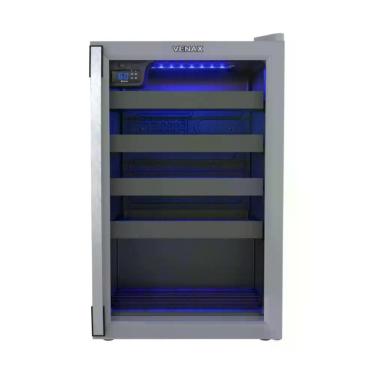 Imagem de Adega Piubella 100 para 24 Garrafas Cinza - Venax, 110V