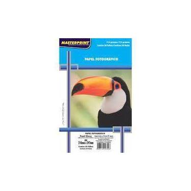 Imagem de Kit 10 Pacotes de Papel Fotográfico 115g Glossy A4 p/ Inkjet - 500 Fol