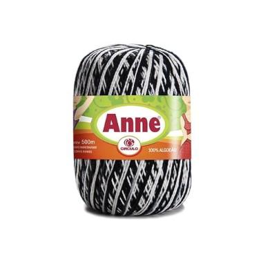 Imagem de Linha De Crochê E Tricô - Anne 500 - Cores Mesclas - 500 Metros - 100% Algodão - Círculo