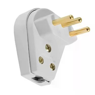 Imagem de Pino Prensa de Cabo Gigante 2P+T 20A 250V Modelo 1417 Cinza Ilumi Materiais Elétricos