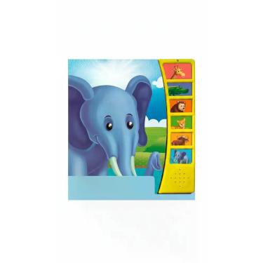Imagem de Livro Infantil Elefante Sons da Floresta Interativo - Congratulations 