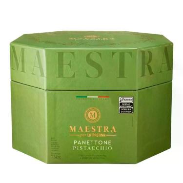 Imagem de Panettone Creme de Pistache e Chocolate La Pastina - 750g