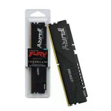 Imagem de Memória Kingston Fury Beast, 16GB, 5600MHz, DDR5, CL40, Preto - KF556C40BB-16