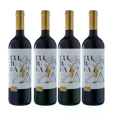 Imagem de Combo Leve 4 Pague 3 Cultura Malbec 750ml