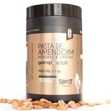 Imagem de Squeeze Pasta de Amendoim Integral 1,1kg  Tradicional - Squeeze Strong