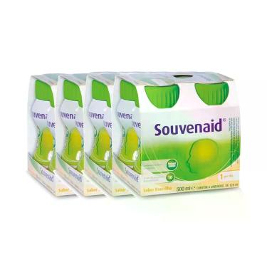 Imagem de Kit 4 Souvenaid Baunilha com 4 Unidades de 125ml cada