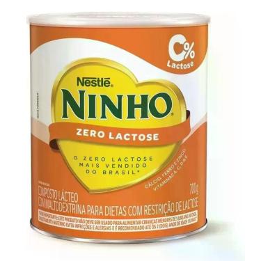 Imagem de Composto Lácteo Ninho Zero Lactose Forti+ Lata 700g Nestlé
