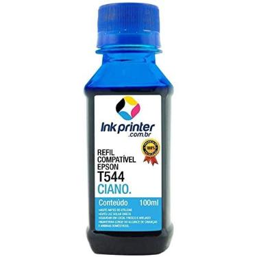 Imagem de Tinta para Epson L3110 - Ciano - Compatível Ink Printer (t544-100ml)