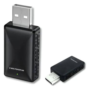 Imagem de Adaptador Para Car Play Android Auto Wireless Sem Fio Automático - G M