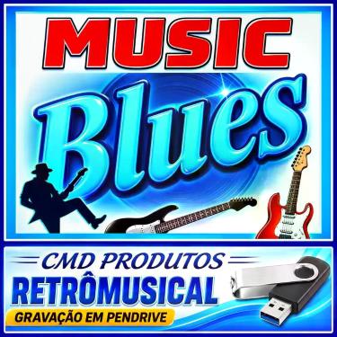 Imagem de Pen drive 8gb com Músicas = O Melhor do Blues - Nac. e Internac. (mp3)