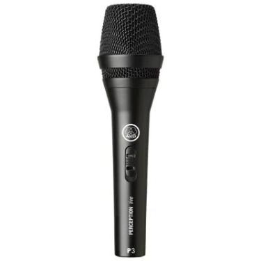 Imagem de Microfone Dinâmico Akg P3 S, cardioide, Preto