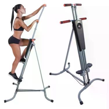 Imagem de Simulador de Escalada e Caminhada 2 em 1 Climber Eliptico Multifuncional Articulado Uso Domestico Bivolt