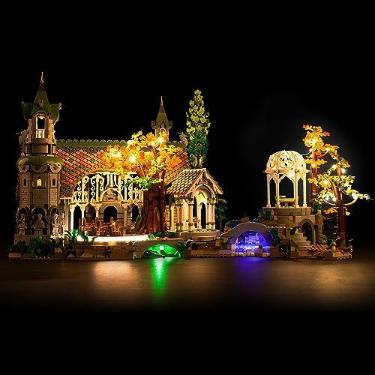 Imagem de Hilighting Kit De Iluminação Led Atualizado Para Lego Rivendell, Compatível Com 10316 (Modelo Não Incluído)