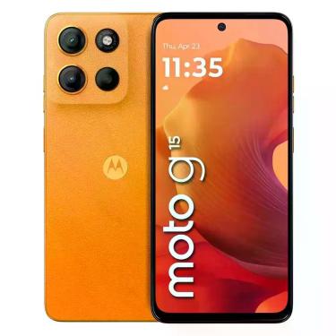 Imagem de Smartphone Motorola Moto G15 256GB 12GB RAM Dual SIM Tela 6.7 NFC Lara