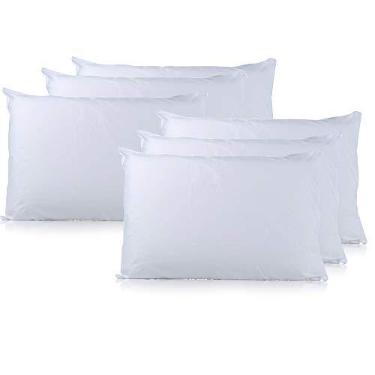 Imagem de Capa para Travesseiro Impermeável 100 por Cento PVC com Zíper Kit c 2