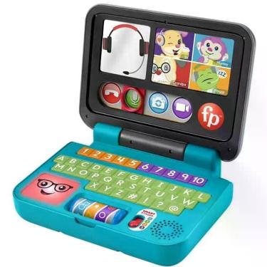 Imagem de Laptop Infantil Meu Primeiro Vamos Conectar 40 Sons Educativos Mattel