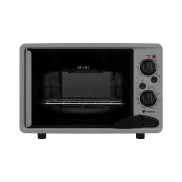 Imagem de Forno Elétrico de Bancada com Grill Venax Luxo 45L 700W Timer Luz Interna Branco 220V