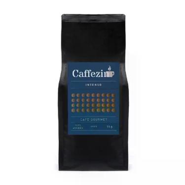 Imagem de Café gourmet intenso - torrado em grãos - caffezin - 1kg