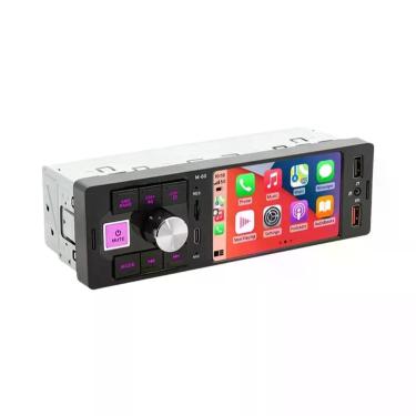 Imagem de Player De Carro MP5 Com Tela HD De 4.1' Smart BT FM USB AUX 7 Luzes Co