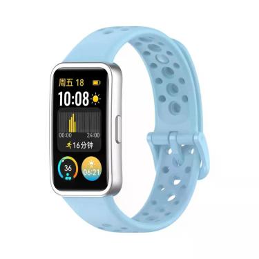 Imagem de Pulseira De Silicone Respirável Para Huawei Band 10 9 8 Acessórios De 