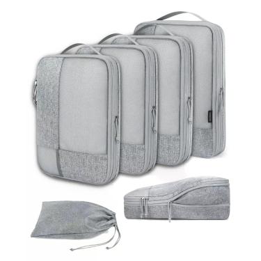 Imagem de Bolsa Organizadora BAGSMART Cubos de Compressão para Viagem 6 Peças Ci