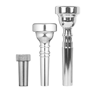 Imagem de KGUBrass Adaptador de trompete para bocal Flugelhorn (T.A.F., TAF). Adaptador de bocal para um som de flugelhorn, adaptador de bocal de copo profundo para trompete. De conversão de flugelhorn para