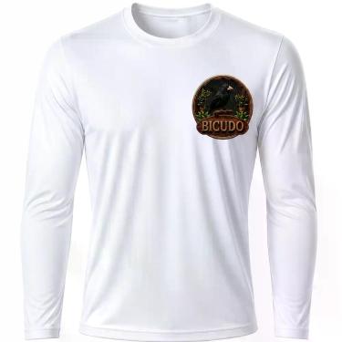 Imagem de Camisa Uv +50 Pássaro Bicudo - Proteção Solar cor:BrancoTamanho:GG - G
