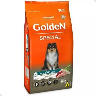 Imagem de Ração Golden Special para Cães Filhotes de Porte Pequeno Sabor Frango 