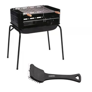 Imagem de Kit Churrasco Mor Tramontina para Churrasqueiras - Espetinho + Limpeza