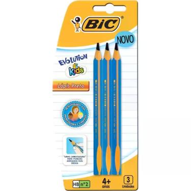 Imagem de Lapis Preto Jumbo BIC KIDS Jumbo Triangular BL.C/03