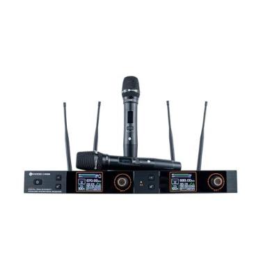 Imagem de Microfone Duplo Sem Fio Uhf Kadosh K522M