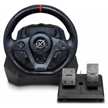 Imagem de Volante Kalkan G300 Pro Racing - Compatível com PS4, Xbox, Switch e PC - com Pedal - KLK00033
