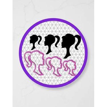 Imagem de Kit 3 Cortadores Silhueta Boneca Confeitaria 3-5cm - Congratulations S