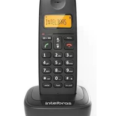 Imagem de Telefone Sem Fio Intelbras Ts 2510 Preto Id Extensivo Até 7 Ramais, Pr